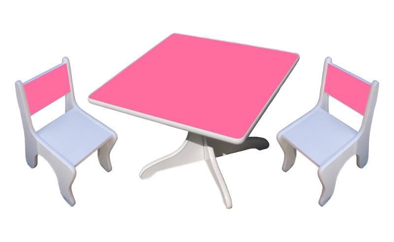 Becks stolk + 2x stolika Pink