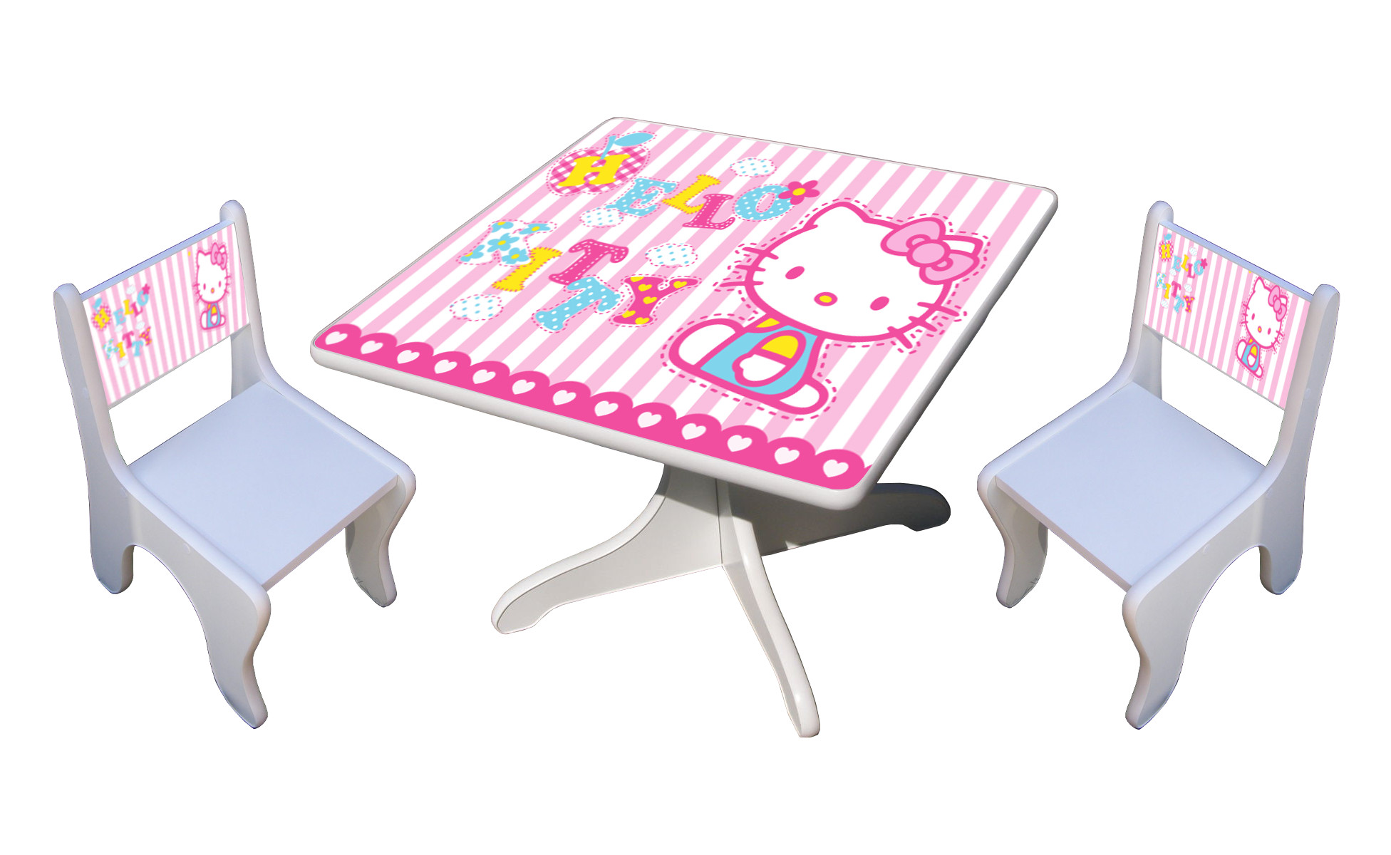 Becks stolk + 2x stolika Hello Kitty