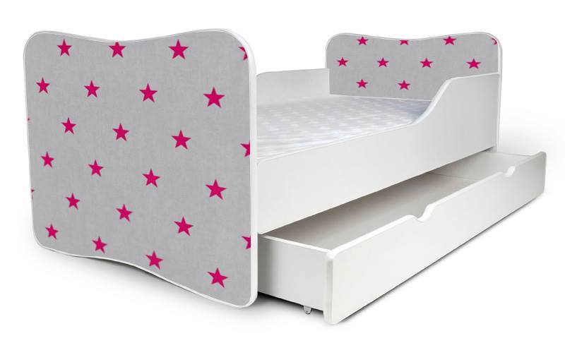 Detská posteľ + šuflík Graustar