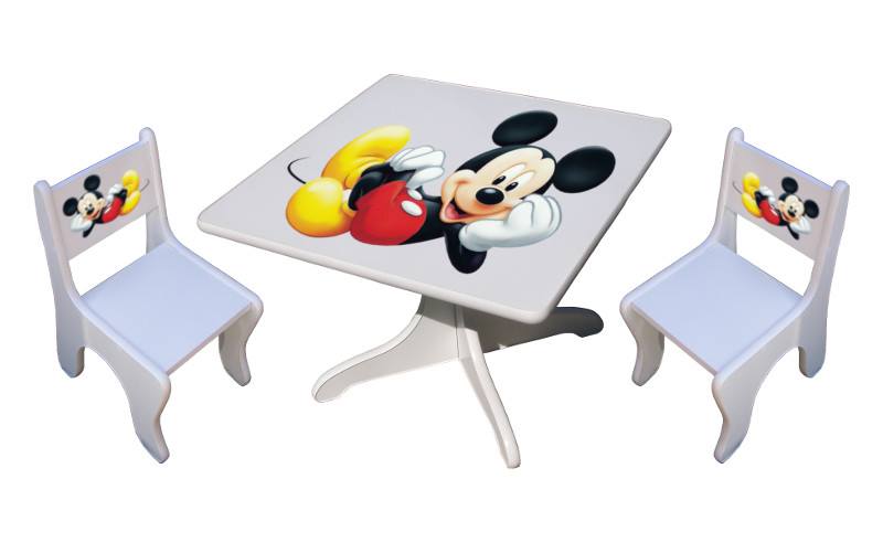 Becks stolk + 2x stolika Mickey3