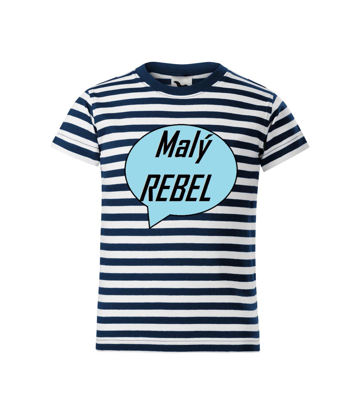 ABecks tričko Rebel modrý