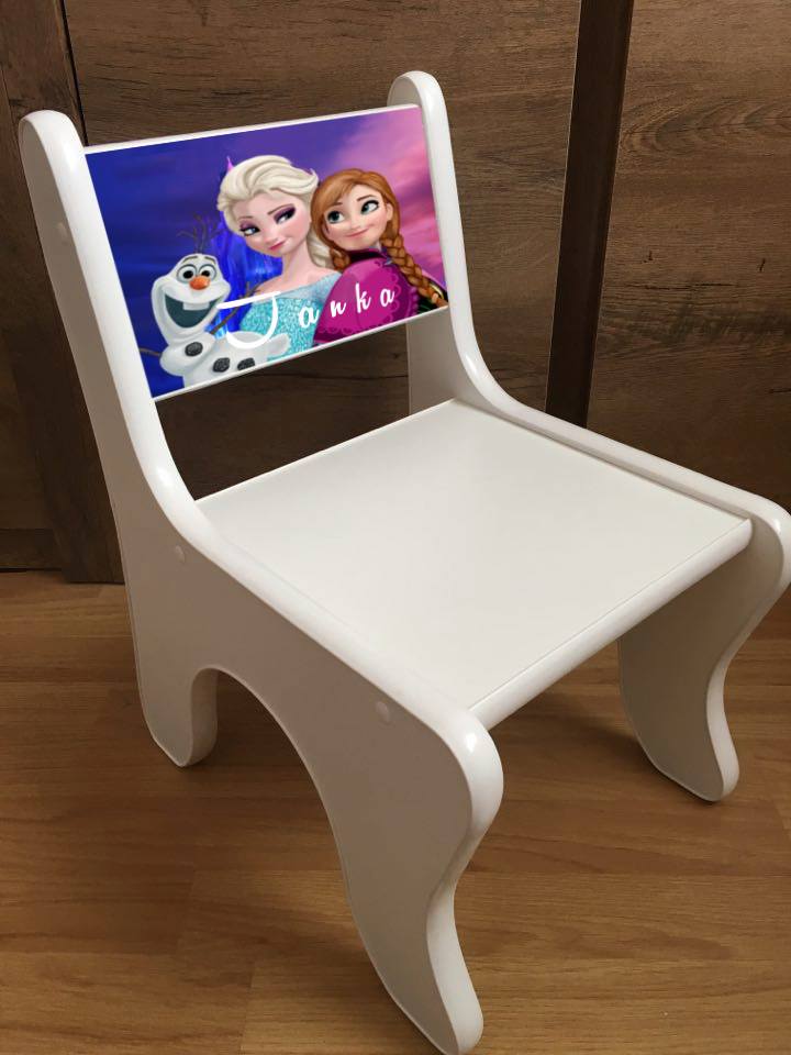 Personalizované stoličky -s menom dieťaťa- Frozen II