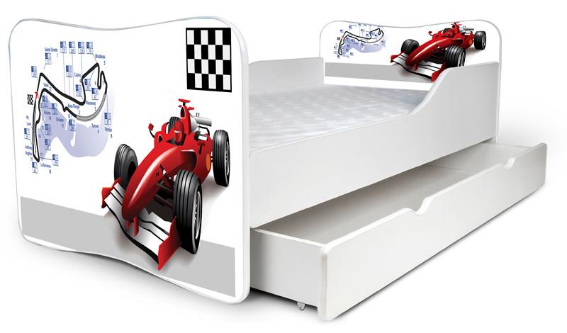 Detská posteľ Formula + šuflík