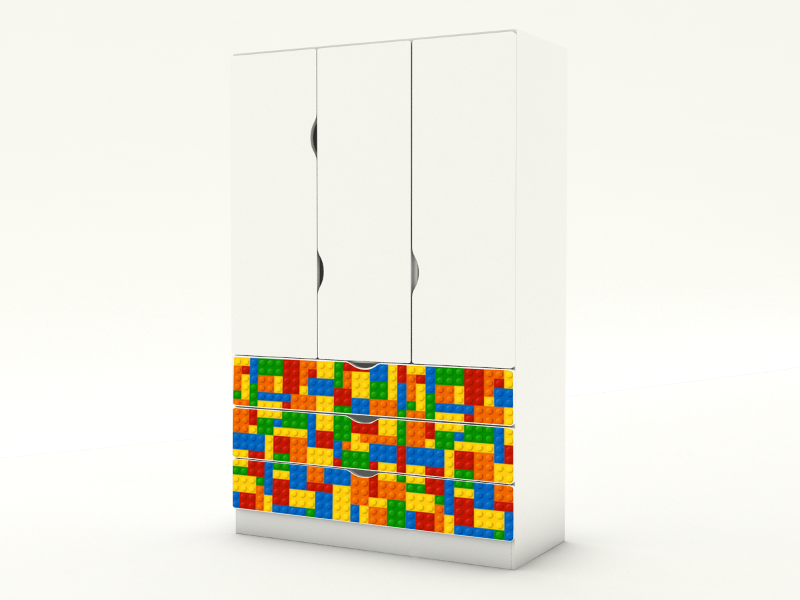 Becks skria 120 Legov kocky