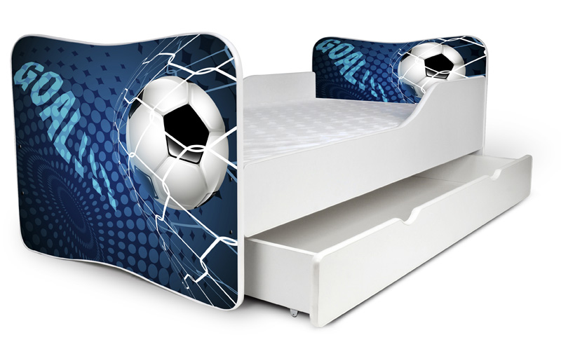 Detská posteľ Futbal + šuflík