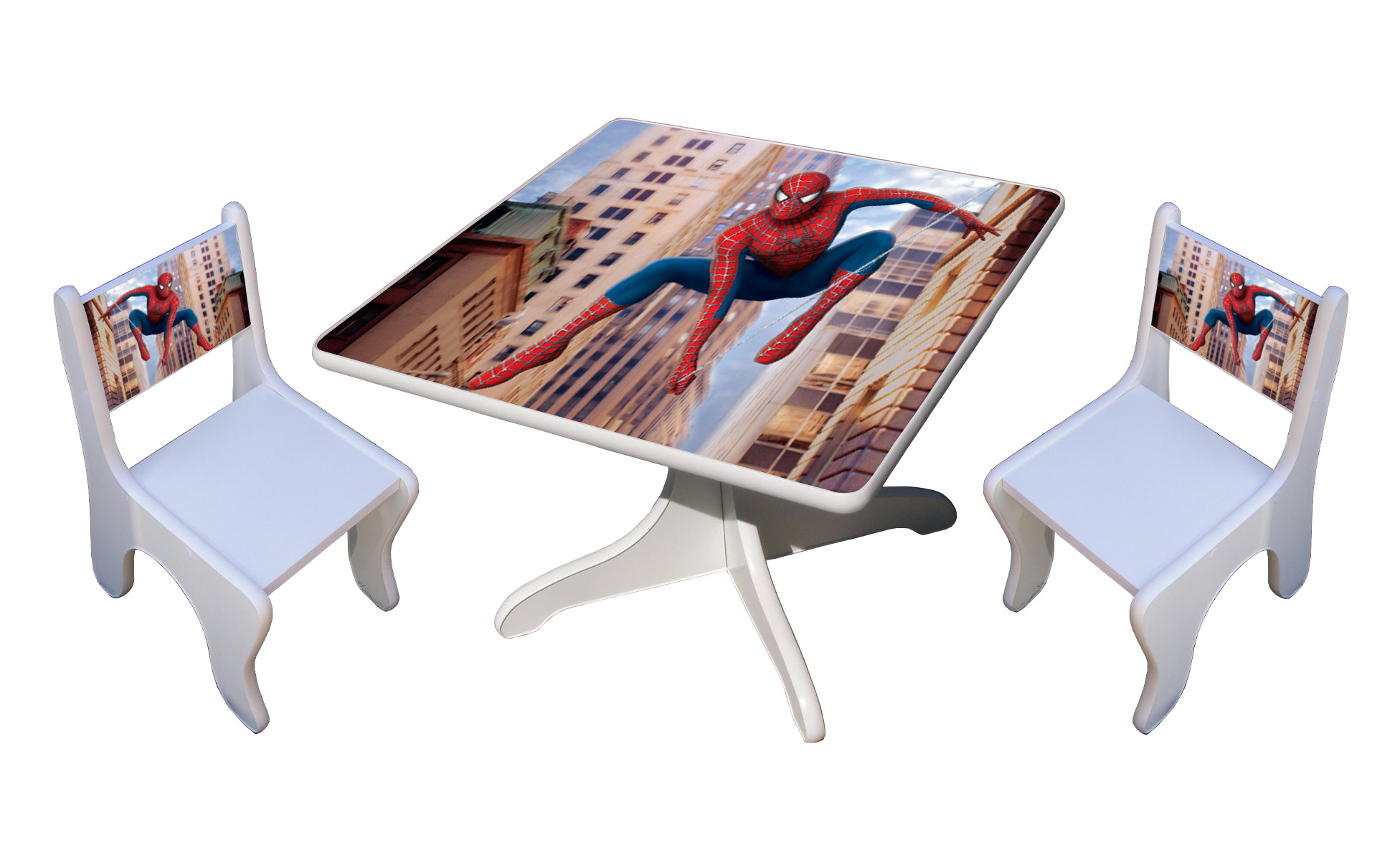 Becks stolk + 2x stolika Spiderman